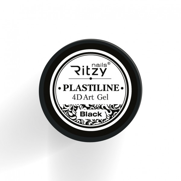 plastiline 4d art gel black-600×600
