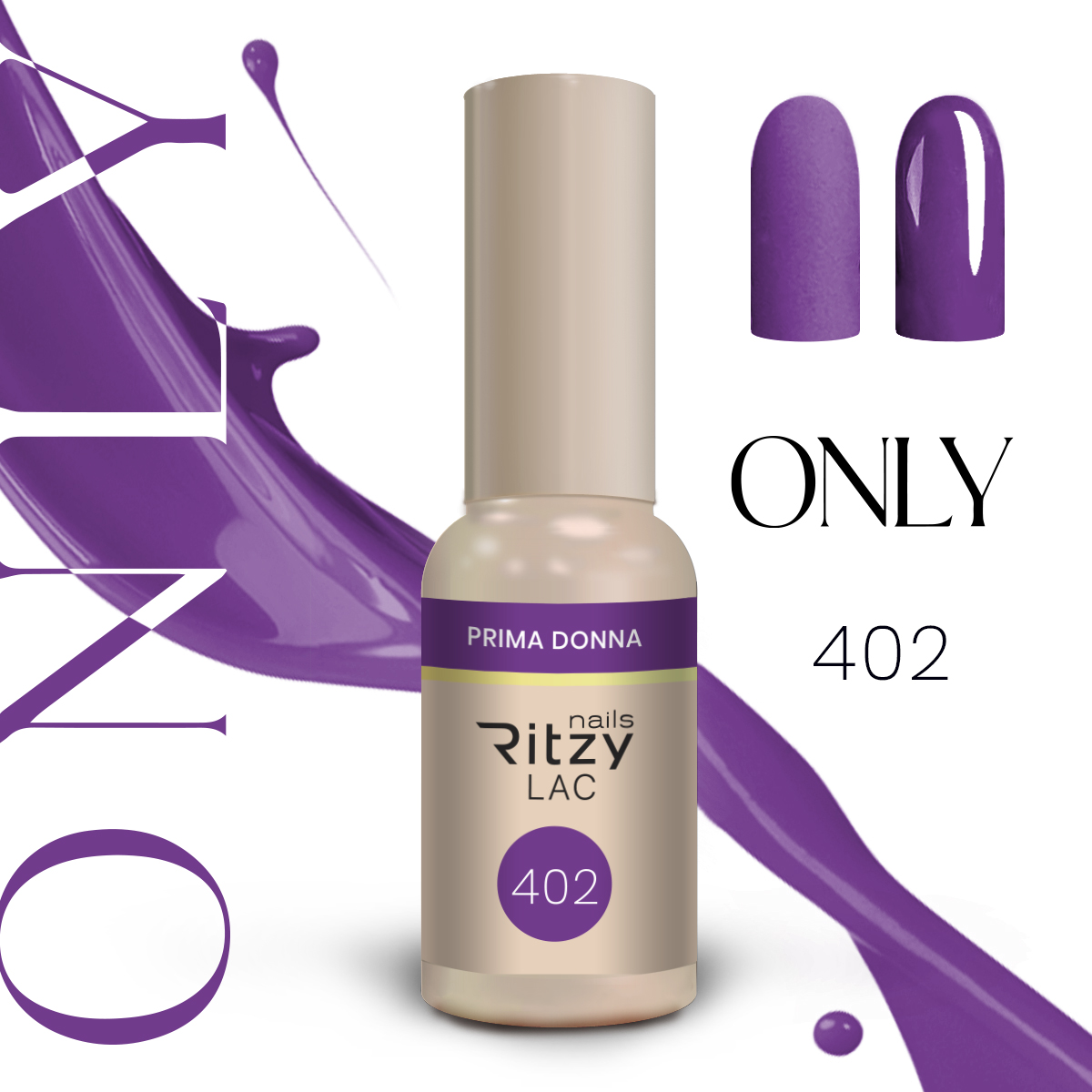 Ritzy UV/LED GEL LAK PRIMA DONNA 402