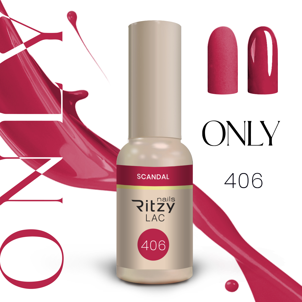 Ritzy UV/LED GEL LAK SCANDAL 406