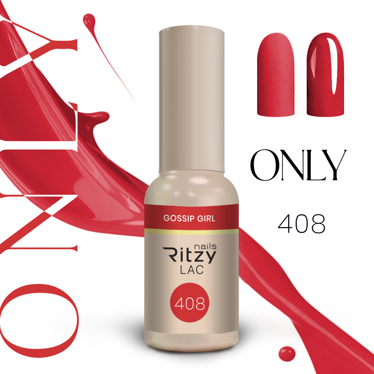 Ritzy UV/LED GEL LAK GOSSIP GIRL 408