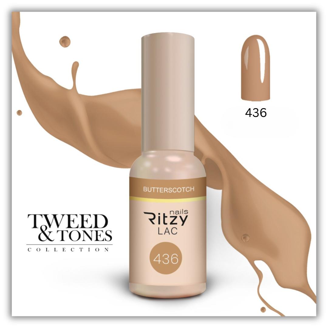 Ritzy UV/LED GEL LAK BUTTERSCOTCH 436