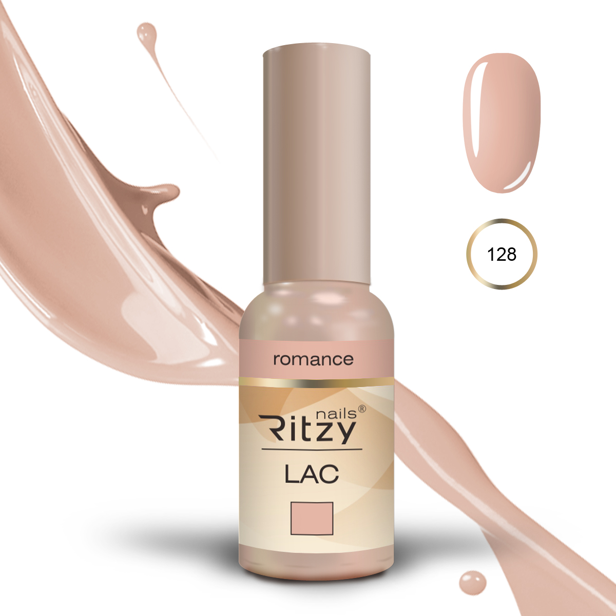 Ritzy UV/LED GEL LAK ROMANCE 128