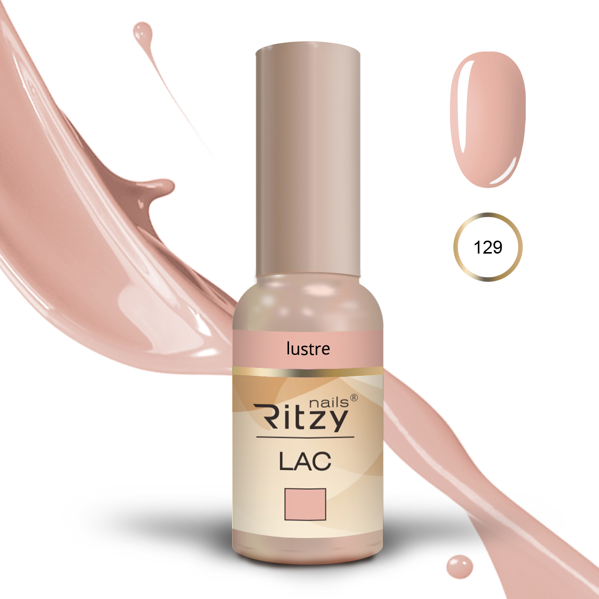 Ritzy UV/LED GEL LAK LUSTRE 129