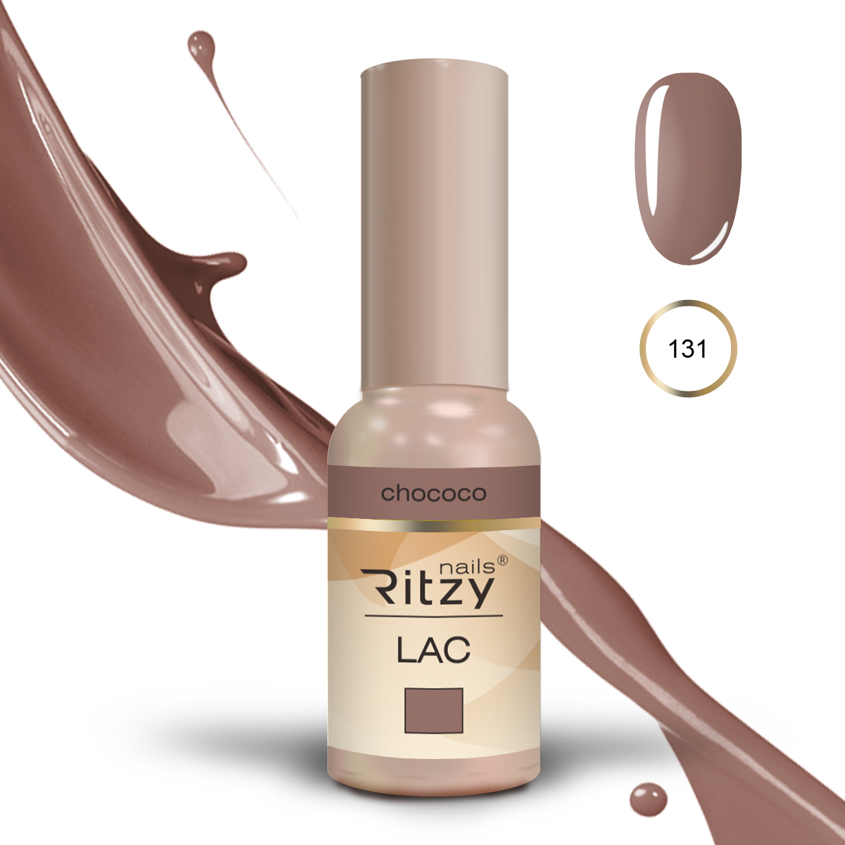 Ritzy UV/LED GEL LAK CHOCOCO 131