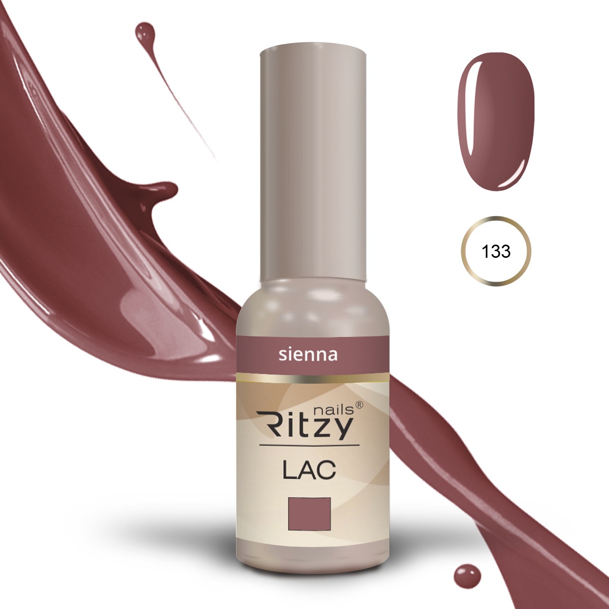 Ritzy UV/LED GEL LAK SIENNA 133