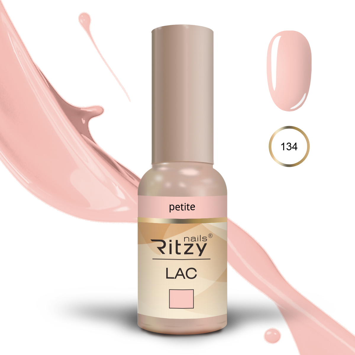 Ritzy UV/LED GEL LAK PETITE 134
