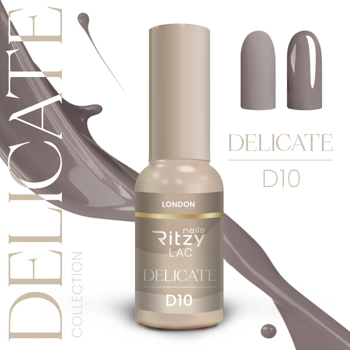 Ritzy UV/LED GEL LAK D10