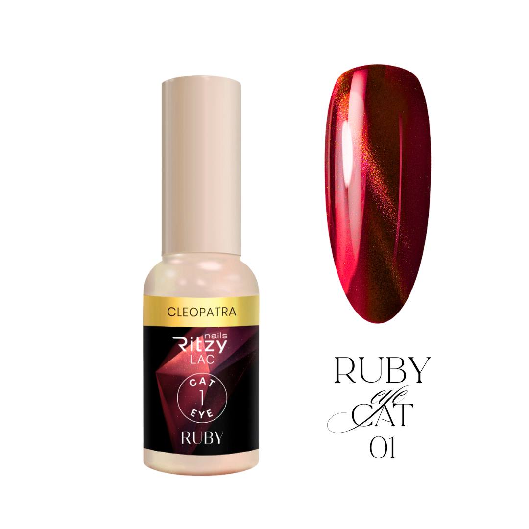 GEL LAK RUBY CAT EYE 01