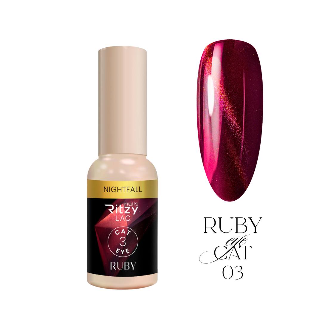 GEL LAK RUBY CAT EYE 03