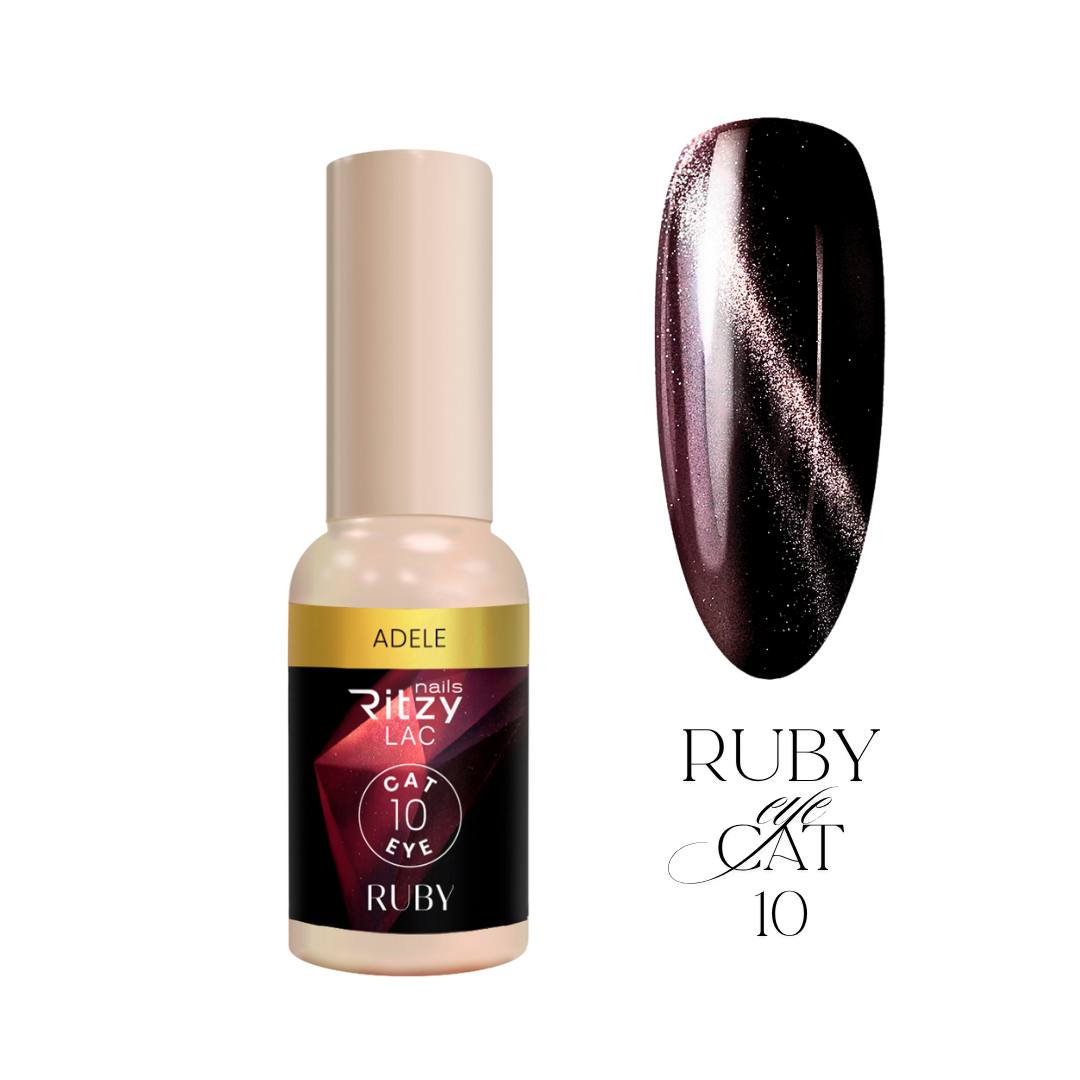 GEL LAK RUBY CAT EYE 10