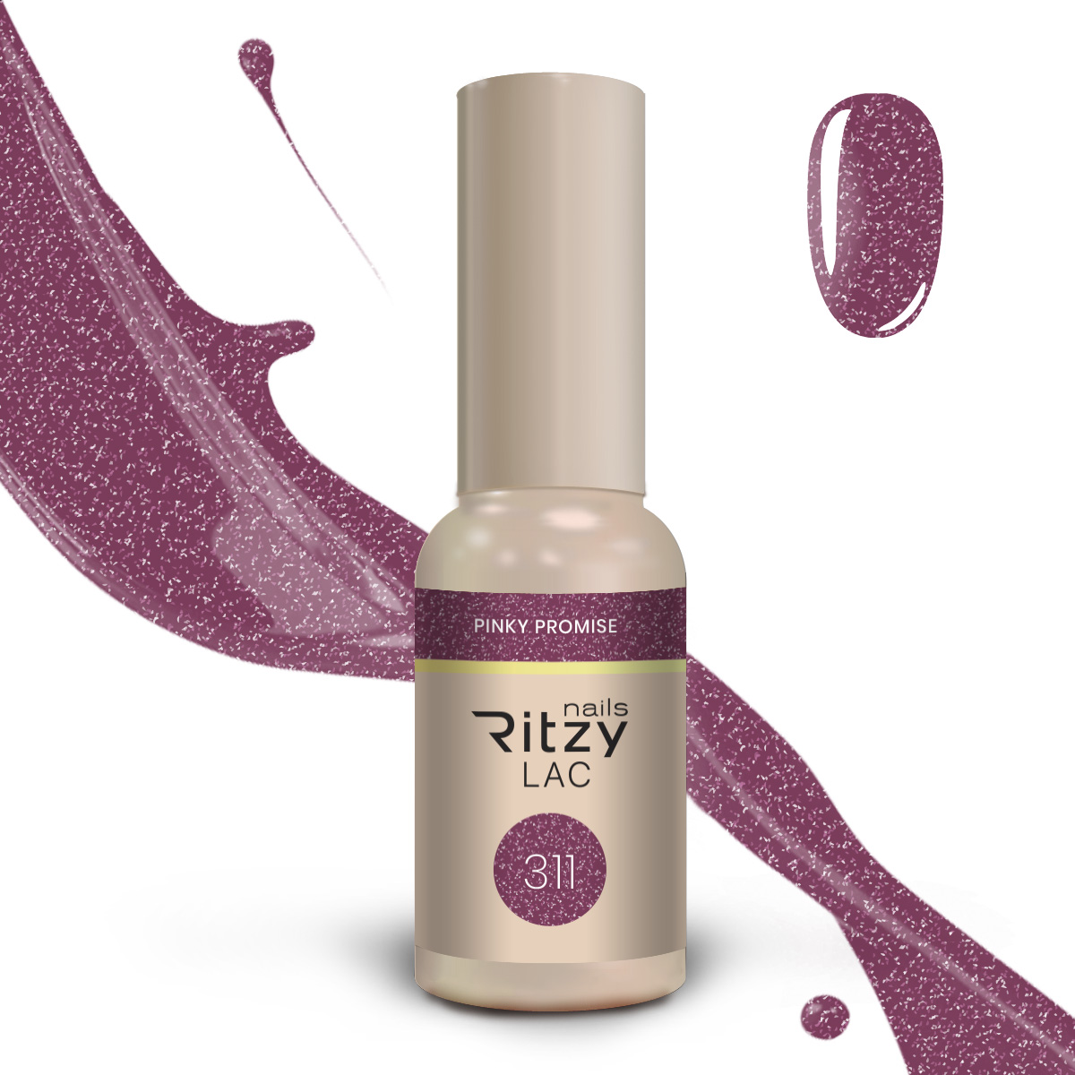 Ritzy UV/LED GEL LAK PINKY PROMISE 311
