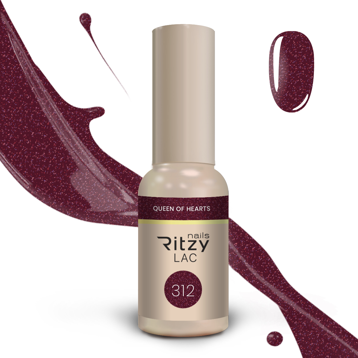 Ritzy UV/LED GEL LAK QUEEN 312