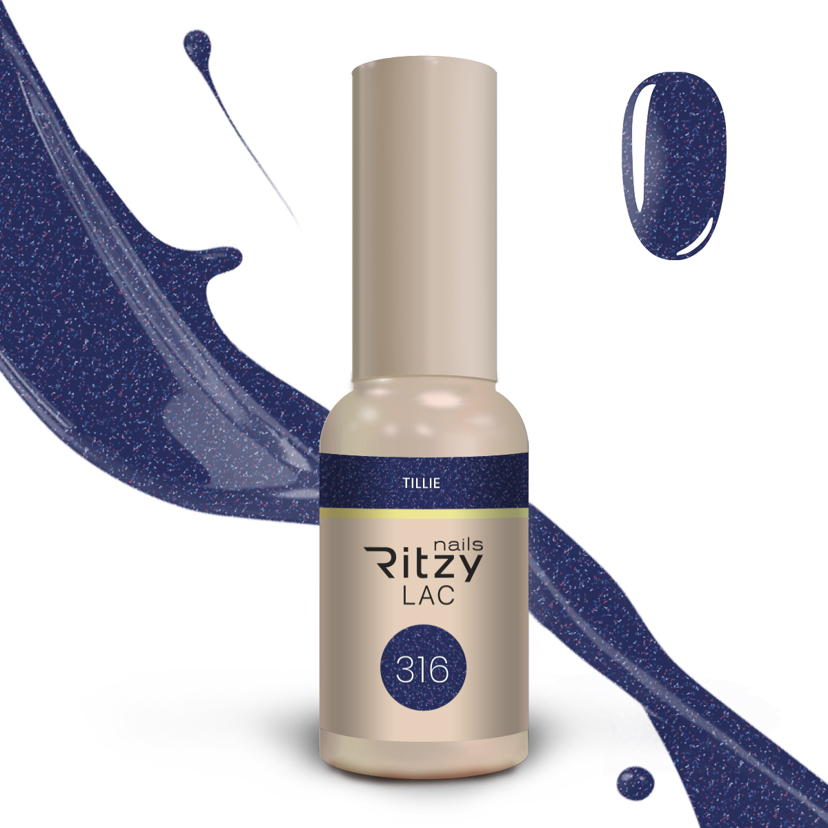 Ritzy UV/LED GEL LAK TILLE 316