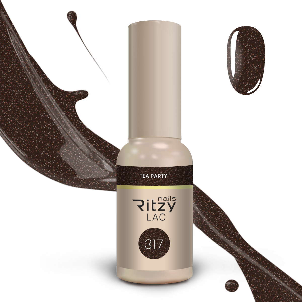 Ritzy UV/LED GEL LAK TEA PARTY 317