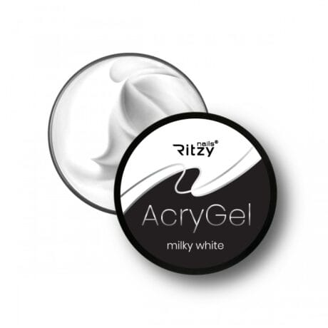 milky white