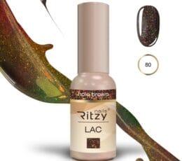 GEL LAK 80 HOLO BROWN