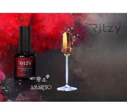 Bohemian glass AMARETTO